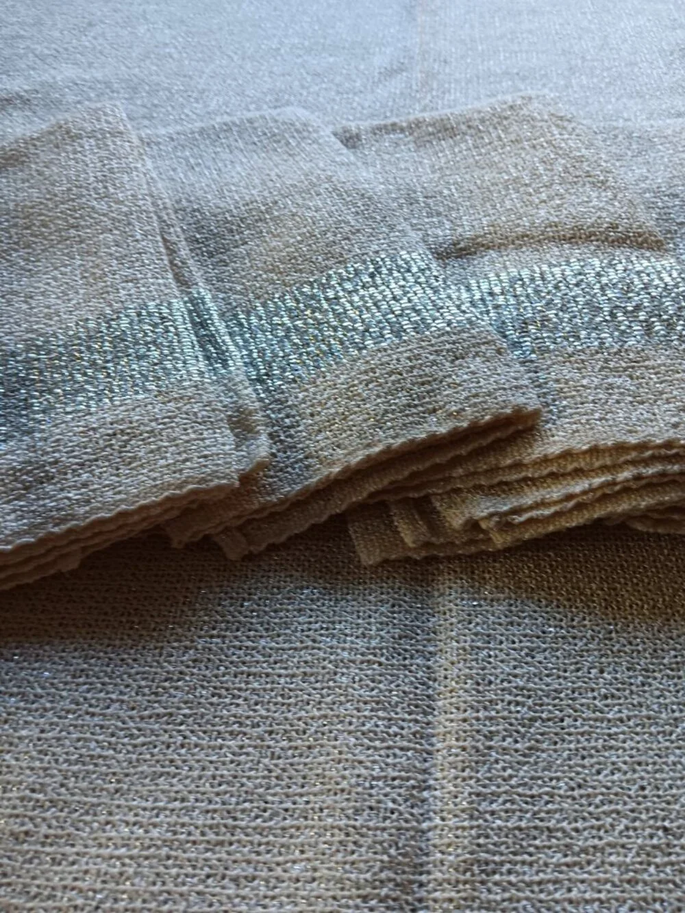 Dohrmann's Fine Linen Luxury Tablecloth 9 Napkins Set Entertaining 105
